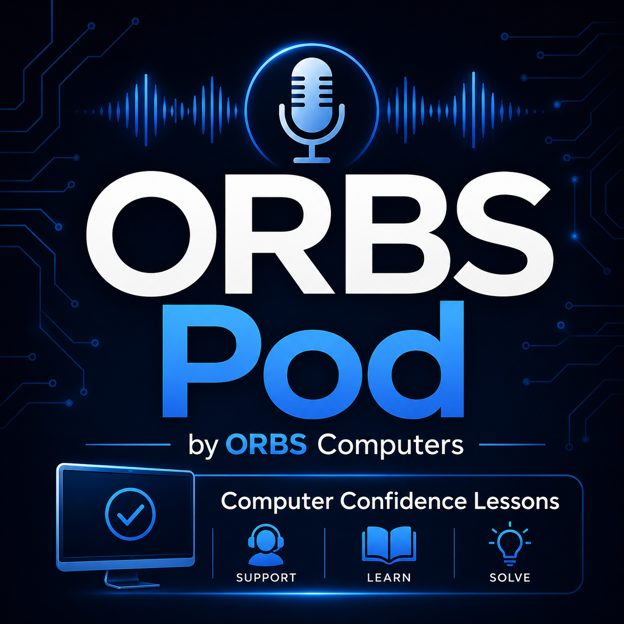 ORBS Pod Computer Confidence Lessons show art
