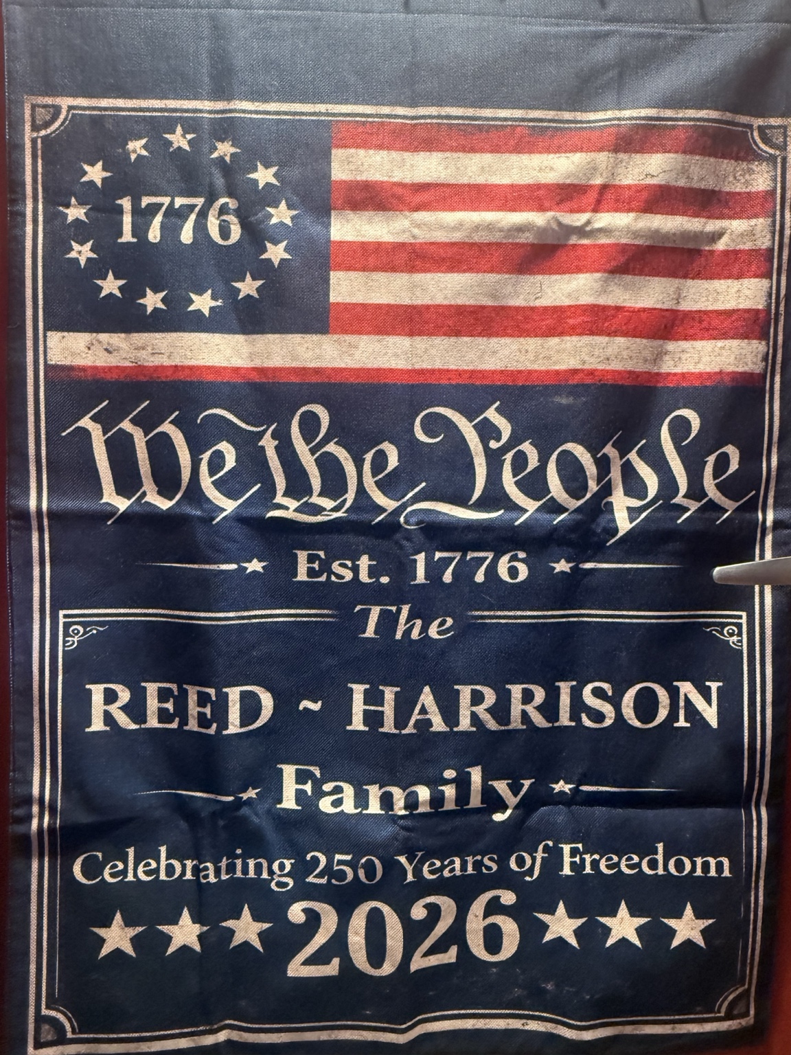 America 250 celebration banner for ORBS Computers